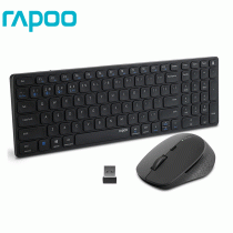 Rapoo 9350M Multi Device Bluetooth 2.4G Wireless Keyboard and Mouse Combo